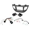 KIT MASCHERINA COMANDI VOLANTE MONITOR GPS RADIO 2 DIN HYUNDAI TUCSON 2015 GRAY