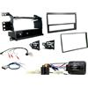 G.M. Production Kit mascherina e comandi volante ISO 1 DIN compatibile NISSAN JUKE 2011 al 2014