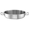 TOMGAST Teglia TOMGAST Diametro: 36 cm Altezza: 8 cm Capacità: 8 l | acciaio inossidabile 18/10 | spessore parete da 1 mm a 1,2 mm | base in alluminio-acciaio a 3 strati | induzione