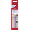FABER-CASTELL - Set di matite colorate Jumbo Grip Pastello, 5 pezzi | Matite colorate jumbo per bambini in delicati colori pastello con forma triangolare ergonomica