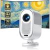 iWIMIUS Proiettore【Dolby Auto Focus/Keystone】28000Lumen Smart Videoproiettore 4K Support