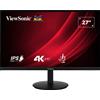 ViewSonic 68,6Cm/27" (3840X2160) ViewSonic VG2708-4K 16:9 4K IPS HDR10 4Ms 60Hz 2xHDMI DP