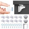 Generic Blocca Cassetti per Bambini con Serratura Magnetica - Chiudi Cassetti Bambini con Chiusura di Sicurezza a Blocco per Mobili e Ante