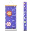 Aolso Metro Altezza Bambini da Parete, Altezza Grafico, Bambini Altezza Crescita Grafico misurazione, Animali Adesivi Da Parete,Rimovibile Decorazione Murale,Tabella di crescita (Astronauta)
