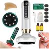 Panruia Velora Massaggiatore Anti Cellulite, Velora Beauty Anticellulite, Massaggiatore Elettrico A Coppetta Con Aspirazione A Vuoto Gua Sha, Aspirazione Regolabile, Per Il Collo, La Schiena (B)