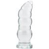 BDSMAGE Plug anale gigante, Plug anale mostruoso, Plug Anale-Dilatatore, Dilatatore Ano Buttplug, Sex Toys per uomini donne coppie principianti professionali (Trasparente)