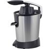 Bakaji Spremiagrumi Elettrico a Pressione Potenza 85 W Spremi Agrumi Professionale Corpo in Acciaio Inox Doppio Cono Beccuccio Salvagoccia
