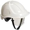 Portwest PW54 Casco di Sicurezza con Visiera Endurance Plus Bianco