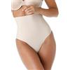 Lovable Guaina Contenitiva e Modellante, Mutande Slip a Vita Alta in Microfibra Tecnica, Intimo Funzionale, Shapewear, Smooth Shaping Donna, Nudo Chiaro, XL