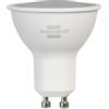 Brennenstuhl Connect - Lampadina WiFi GU10 compatibile con Amazon Alexa e Google Assistant, 326 lm, 4,5 W, bianco caldo (2700 K), luce bianca fredda (6500), dimmerabile, app gratuita