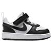 NIKE COURT BOROUGH LOW RECRAFT (TD) BIANCO/NERO