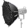 NEEWER Softbox ottagonale da 55 cm, Softbox Bowens a sgancio rapido con griglia a nido d'ape, diffusori di luce, borsa per RGB CB60 CB60B CB200B MS60B MS60C MS150B S101-300W/400W Pro Vision 4 Q4,