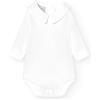 BABIDU Body Neonato a Maniche Lunghe in Cotone 100%, Body Neonato con Collo a Polo, Tessuto Morbido Traspirante e Ipoallergenico per Pelli Sensibili, Abbigliamento Unisex per Neonato e Bambina