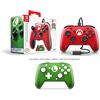 Pdp Controller Cablato Faceoff Deluxe Per Nintendo Switch - Super Mario Edition 500-069-Eu-Sm00 - Essentials - Nintendo Switch