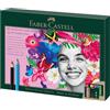 FABER-CASTELL - Set da disegno Polychromos & Graphite Matt, 40 pezzi