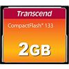 Transcend Compact Flash 133x TS2GCF133 Scheda di Memoria, 2 GB
