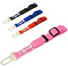 OcioDual Cintura di Sicurezza per Animali Domestici, Cintura Regolabile in Nylon Rosa per il Trasporto di Animali Domestici, Tracolla Regolabile per Animali in Viaggio