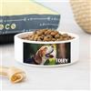 Wanapix | Ciotole Personalizzate per Cani e Gatti | Con Nome e Foto | Ciotola in Ceramica per Cibo e Acqua | Antiscivolo | 15x5,8 cm | 100% personalizzabile