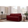 Mondo Sofa Group Divano Letto BALI 3 Posti Struttura in Metallo e Legno Imbottitura in Gomma di Poliuretano Rivestimento in Tessuto Rete Elettrosaldata ad Apertura Rapida Colore: Bordeaux