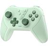 EasySMX Controller Switch, Wireless Switch PRO Controller, Bluetooth Gamepad con Wake Up/Turbo/Vibrazione Regolabile/6-Axis Gyro, Controller per Switch-Verde
