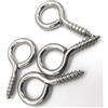 Lyxtiorn 60pcs 42mm piccoli occhielli a vite ganci viti autofilettanti per occhiello in legno, bottiglie superiori in sughero, gioielli fai da te, acciaio al carbonio con nichelato