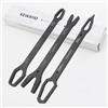 KEWAYO 3 Pezzi Set di Chiavi a Doppia Estremità, Chiave Torx universale, Chiave Inglese Regolabile a Doppia, Universale Chiave Dinamometrica, Per la riparazione di auto e biciclette
