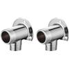 Namvo 2 pz Vasca Da Bagno Esposta Rubinetto Kit di Installazione Doccia Adattatore Base Convertitore Valvola Termostatica Sistema Doccia Esterna Apparecchio Metallo 6 punti a 4 punti