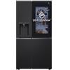 LG InstaView GSGV80EPLL frigorifero side-by-side Libera installazione 635 L E Nero