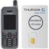 OSAT Thuraya XT-LITE telefono satellitare + SIM card prepagata standard con 170 unità | Validità 365 giorni | Copertura voce e SMS per comunicazioni a distanza e emergenze