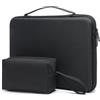 HYZUO 13,3-14 Pollici Custodia Rigida PC Portatile Borsa per MacBook Pro 14 M4/M3/M2/M1, MacBook Pro/Air 13, Dell Pro 13/14 Premium, 13,8-13,5 Surface Laptop, HP Spectre X360 13/14, Nero
