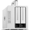 TERRAMASTER D2 Thunderbolt 3 Professional-Grade Alloggiamento per Disco Rigido Esterno a 2 vani RAID 0/RAID1/JBOD Alloggiamento Raid di Hard Disk (Senza Disco)