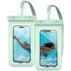 Spigen Aqua Shield A601 Custodia Impermeabile Smartphone IPX8 2 Pezzi Cover Sacca Mare Fino a 7,0 Compatibile con iPhone 15 Pro Max, 14 Pro, 13, Xiaomi 13T, S24 Ultra, A13 - Mint