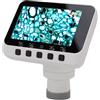 LICAEVEY Camera da Oculare Elettronico WiFi, Oculare Digitale Telescopico con Schermo di Display da 2,8 Pollici e Obiettivo HD da 2 MP, Registrazione Video 1080p per Birdwatching di