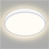 slochi Plafoniera Led Soffitto - 4000K 15W 1500LM Plafoniere Moderna, Super Luminoso Lampada per Bagno Camera da letto Salotti Cucina Cantina Ø18 cm