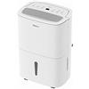 Shinco WIFI Deumidificatore Portatile 50L/Giorno con Pompa di Sollevamento, Purificatore d'aria, Filtro a Carbone Attivo, Timer 24 Ore, Scarico Continuo, Funzione Asciugatrice, Bianco