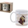 CARTOON Tazza Lilly e il Vagabondo Disney in ceramica modello mug con stampa sublimatica ciotola da colazione 325 ml per bambini