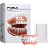 Generico Glidewellpd Premium Denture, Set Di Dentiere in Silicone Morbido, Copri Denti Provvisori Confortevoli E Dall'aspetto Naturale, Kit Di Riparazione Per Dentiere Per Uomini E Donne (1pcs)