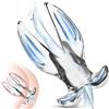 BDSMAGE Plug anale cavo, Plug Anale-Dilatatore Donna Plug Per Adulti Sextoy, Sex Toys Sessuali per Donna Uomini, Anal Sesso Giocattoli (L)