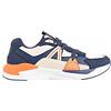 Kappa Holborn, Sneaker Uomo, Blue Insignia/Beige LT/Orange, 40 EU