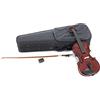 Gewa PURE GEWA Violino Set HW in Legno Massiccio 4/4 Pronto per Giocare con Mentoniera, Cordiera con Tiracantini, Archetto, Colofonia, Astuccio con Tracolla