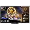 Hisense TV 65" OLED 4K 65A8DN, Smart TV VIDAA U8, Dolby Vision IQ, HDR 10+ Adaptive, 120Hz Game Mode PRO, Dolby Atmos, Alexa Built-in, VIDAA Voice, Tuner DVB-T2/S2 HEVC 10, lativù 4K, 65'', 2025 OLED