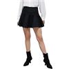Koton Voluminous Mini Skirt Gonna, 999 (Black), 42 da Donna
