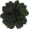Cherry-on-Top Fermagli per capelli a forma di fiore, ideale per matrimoni, crisantemo, bottiglia verde
