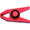 Eulenbach Morsetto di sicurezza in plastica 627-80, certificato VDE/GS, 1000 V, clip in plastica con molla in acciaio inserita 491206