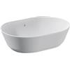 Vitra Lavabo da appoggio ovale Vitra Bianco lucido 55 cm ceramica