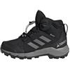 adidas Terrex Mid Gore-Tex Hiking Shoes, Scarpe da Trekking, Core Black/Grey Three/Core Black, 31 EU