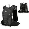 TRIWONDER Zaino da Trekking 18L, Zaino Idratazione da Bici con Strisce Riflettenti, Ideale per MTB Ciclismo Trail Running Escursione - Uomo / Donna (Nero)