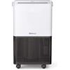 SHINCO Deumidificatore d'aria Silenzioso 10L/Giorno, Per Max 15㎡, Funzione di Deumidificazione, Purificazione, Asciugatura Biancheria, Timer 24 ore, Serbatoio dell'acqua Trasparente