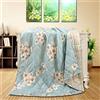 FANSU Copriletto Trapuntato Matrimoniale Singolo Elegante Reversibile Coperta Trapunta Primaverile Estivo Antipolveri Copri Letto per Camera da Letto (Fiori,140x200cm)