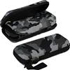 iX-brella Super Mini ombrello tascabile con grande tetto, 94 cm, mimetico, Pietra, Mini-Taschenschirm mit Etui, Ombrello tascabile con apertura manuale